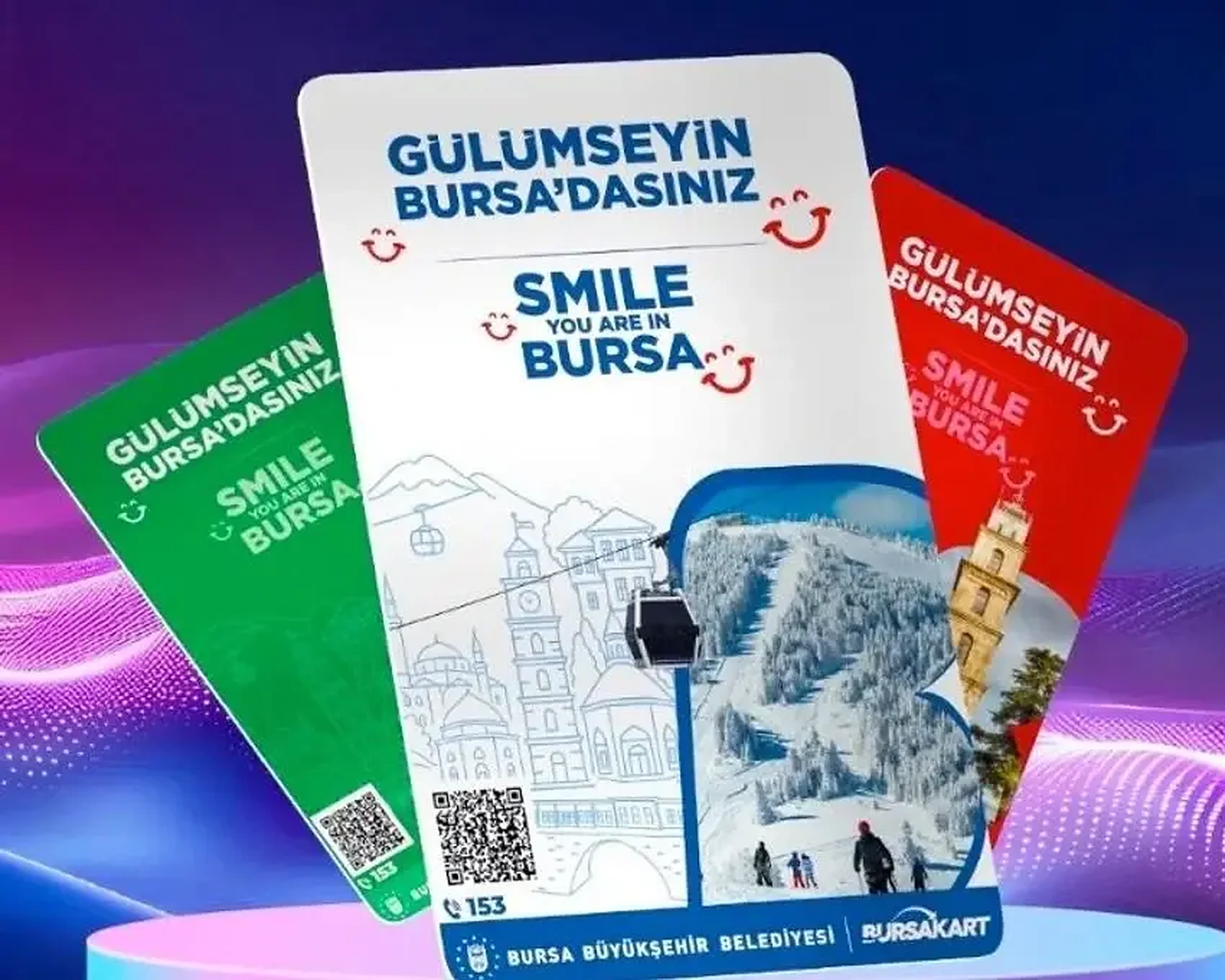 BursaKart ulaşım kartı ailesi